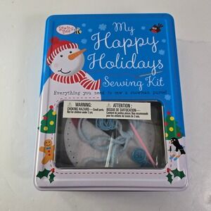 Sewing Bee My Happy Holidays Snowman Purse Sewing Kit for Kids